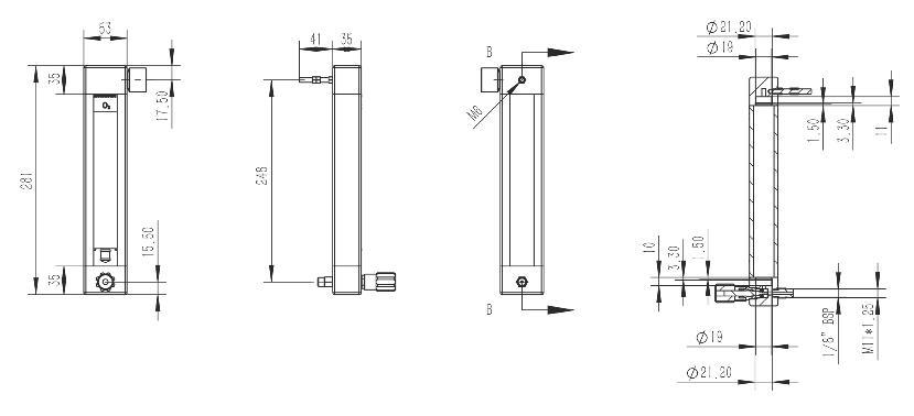 Wondcon WME FA-017 Single-Tube Flowmeter